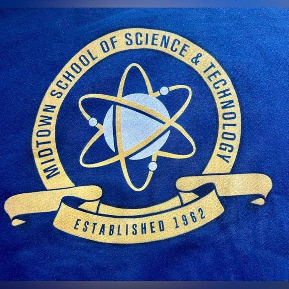 Marvel midtown School of Science and Technology crew sweatshirt - Picture 1 of 8